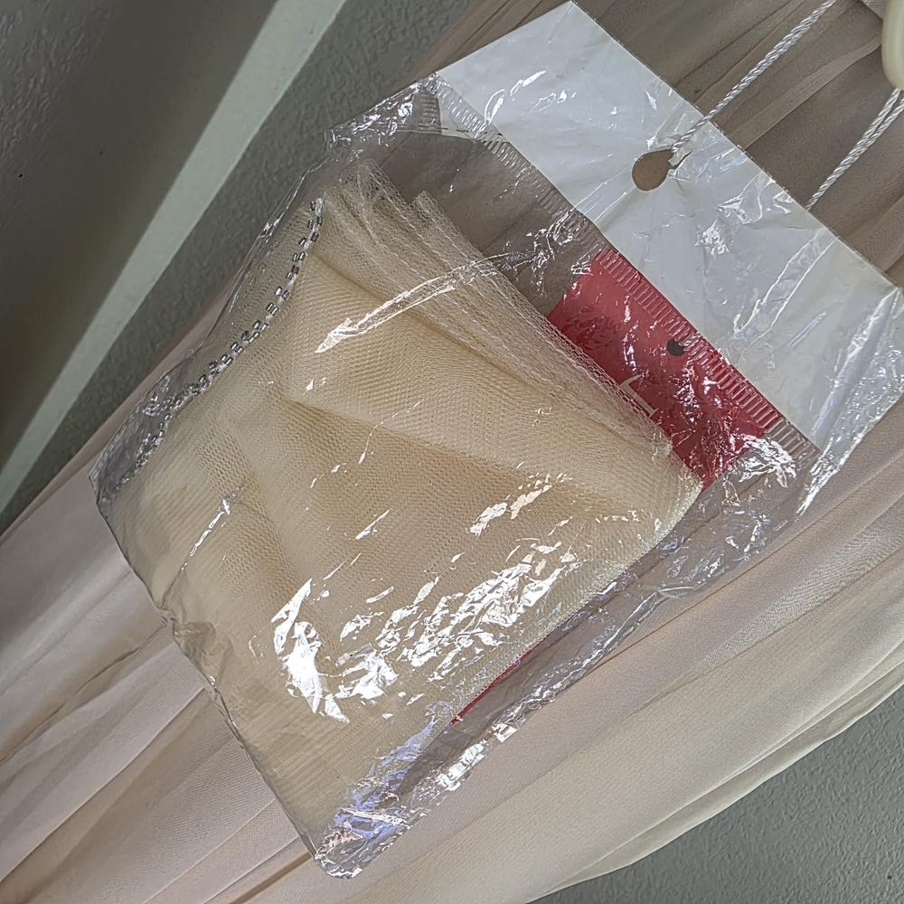 Dancing Queen Cream and Silver Embellished Prom Dress - Picture 6 of 6